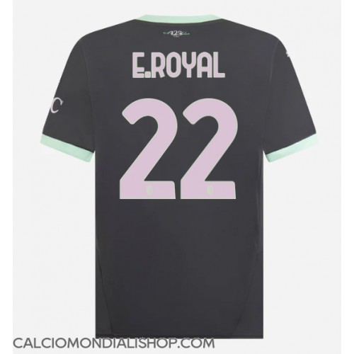 Maglie da calcio AC Milan Emerson Royal #22 Terza Maglia 2024-25 Manica Corta